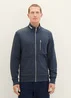 Tom Tailor Stand Up Jacket Sky Captain Blue White Melange