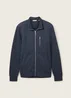 Tom Tailor Stand Up Jacket Sky Captain Blue White Melange