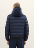 Tom Tailor Hybrid Jacket With A Hood Sky Captain Blue - 1037341-10668