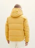 Tom Tailor Puffer Jacket With A Detachable Hood Golden Fall