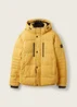 Tom Tailor Puffer Jacket With A Detachable Hood Golden Fall