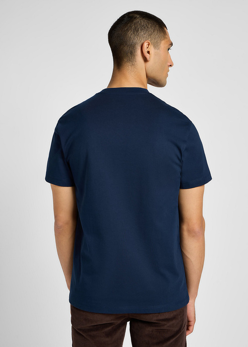 Lee Workswear One Pocket Tee Inky Blue - 112355605