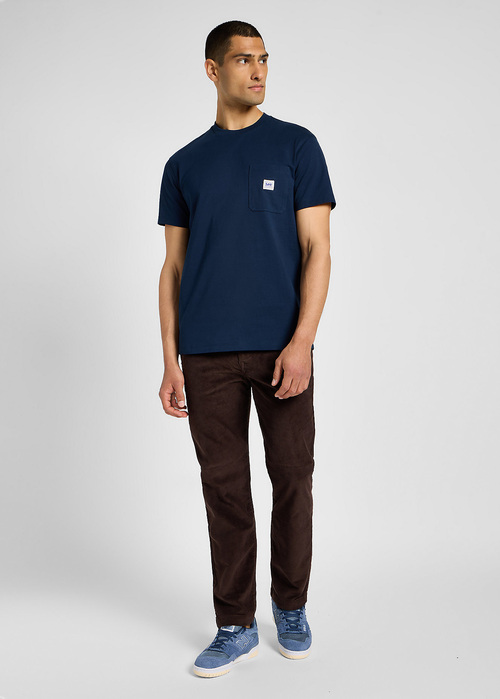 Lee Workswear One Pocket Tee Inky Blue - 112355605