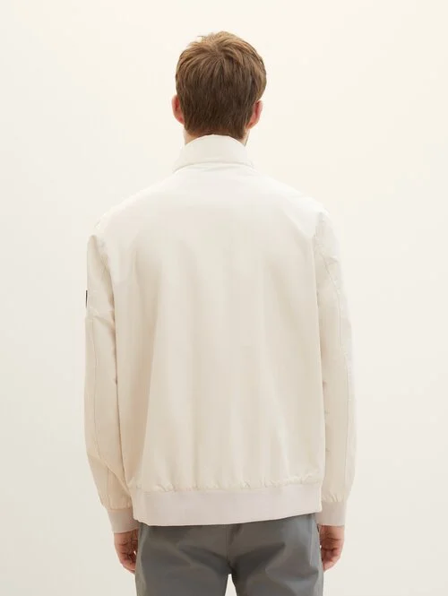 Tom Tailor Blouson Jacket Beige Alfalfa