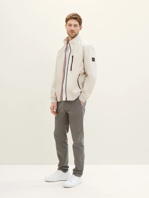Tom Tailor Blouson Jacket Beige Alfalfa