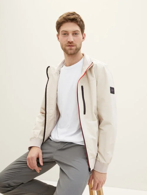 Tom Tailor Blouson Jacket Beige Alfalfa