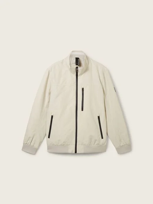 Tom Tailor Blouson Jacket Beige Alfalfa