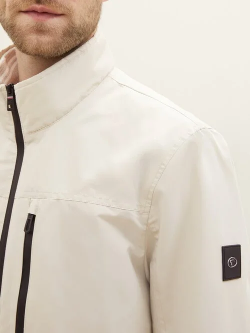 Tom Tailor Blouson Jacket Beige Alfalfa