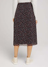 Tom Tailor Skirt Printed Mesh Black Small Dot Design - 1028859-28383