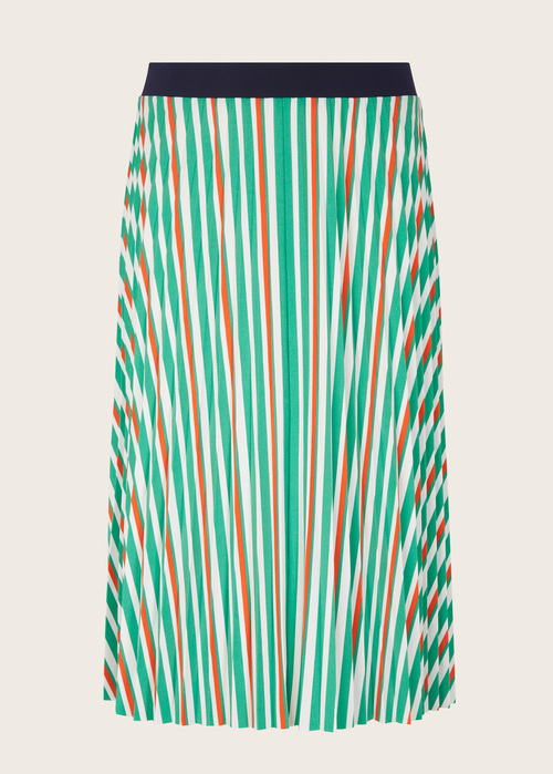 Tom Tailor Skirt Stripe Green - 1035964-31120