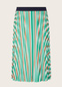 Tom Tailor Skirt Stripe Green - 1035964-31120