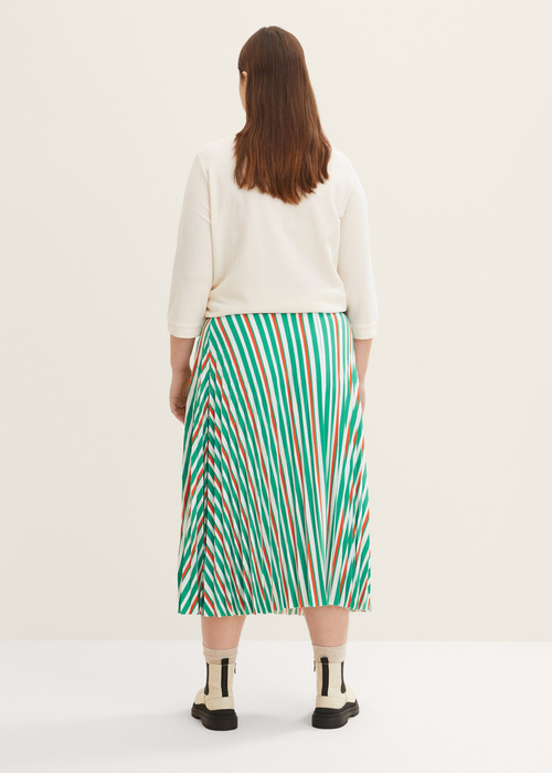 Tom Tailor Skirt Stripe Green - 1035964-31120