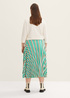 Tom Tailor Skirt Stripe Green - 1035964-31120