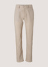 Tom Tailor Travis Cotton Linen Chino Beige Chambray - 1025032-22108