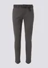 Tom Tailor Textured Chinos Grey Brown Check Yarn Dye