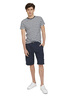 Tom Tailor Twill Cargo Shorts Sky Captain Blue - 1026183-10668