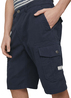 Tom Tailor Twill Cargo Shorts Sky Captain Blue - 1026183-10668