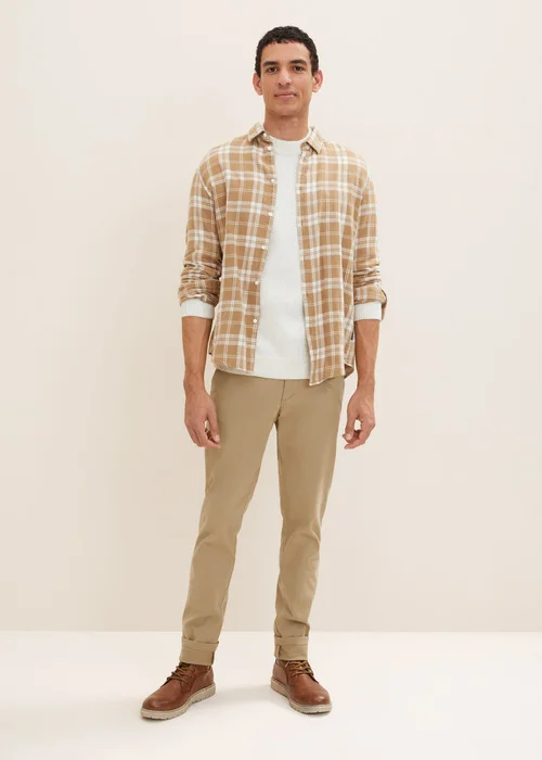 Tom Tailor Chinos Slim Everglade Beige