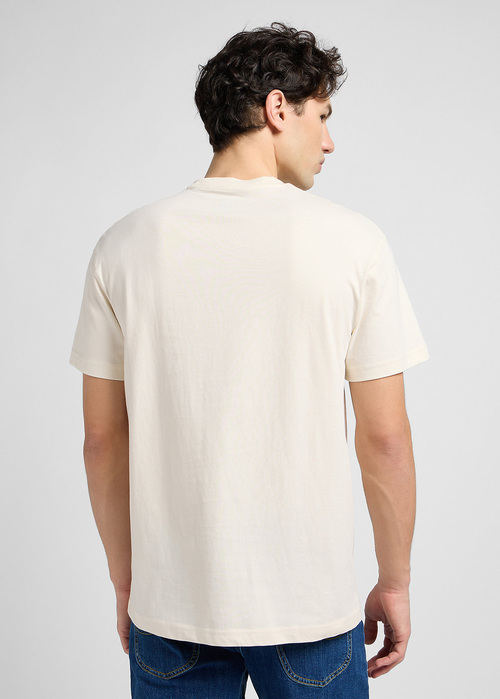 Lee Relaxed Pocket Tee Ecru - 112342986