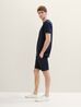 Tom Tailor Slim Chino Shorts Sky Captain Blue - 1040227-10668