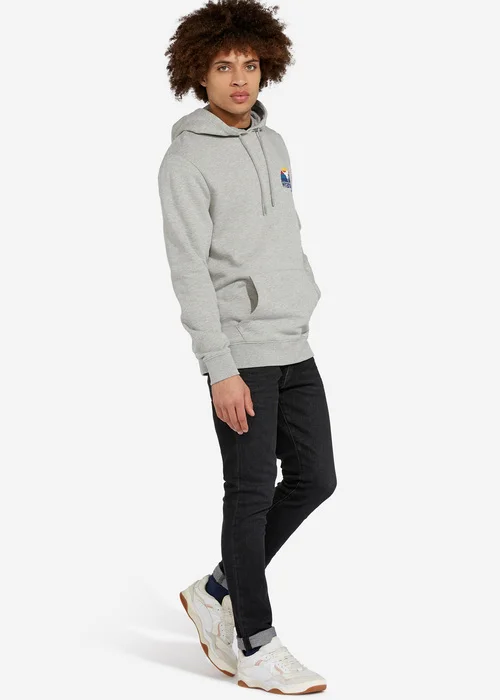 Wrangler Sunset Hoodie Mid Grey Mel