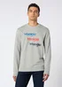 Wrangler Repeat Sweat Mid Grey Mel