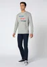Wrangler Repeat Sweat Mid Grey Mel