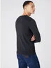 Wrangler Crewneck Knit Dark Grey Mel