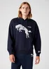Wrangler 75th Anni Hoodie Dark Saphire