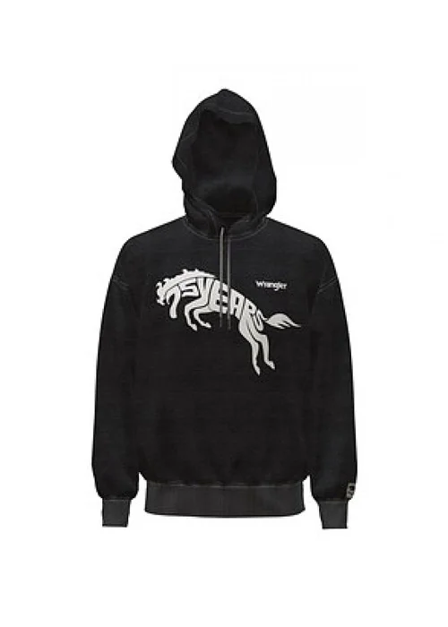 Wrangler 75th Anni Hoodie Dark Saphire