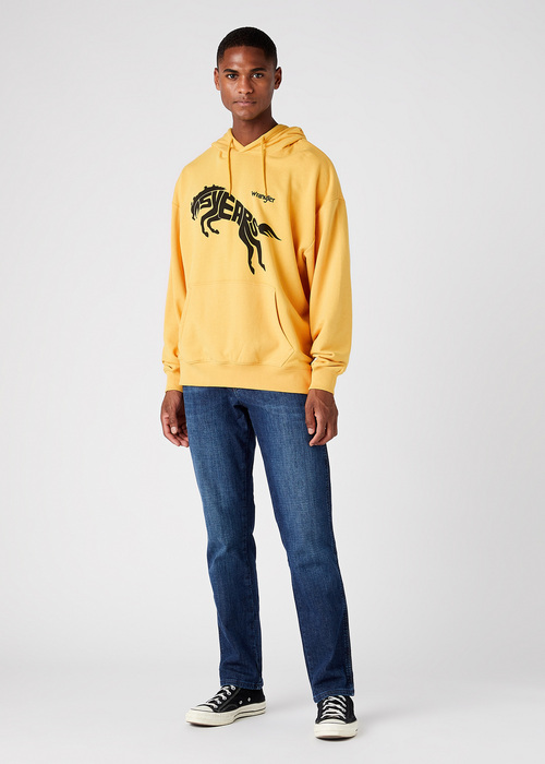 Wrangler 75th Anni Hoodie Yolk Yellow