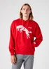 Wrangler 75th Anni Hoodie Chinese Red