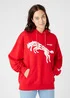 Wrangler 75th Anni Hoodie Chinese Red