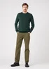 Wrangler Crewneck Knit Sycamore Green