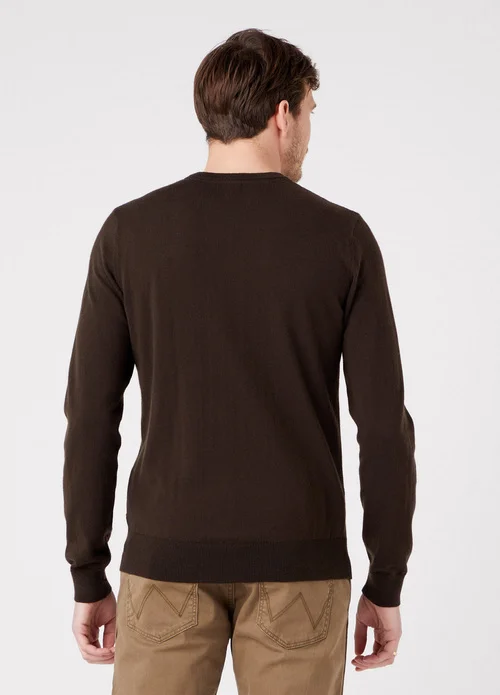 Wrangler Crewneck Knit Delicioso Brown