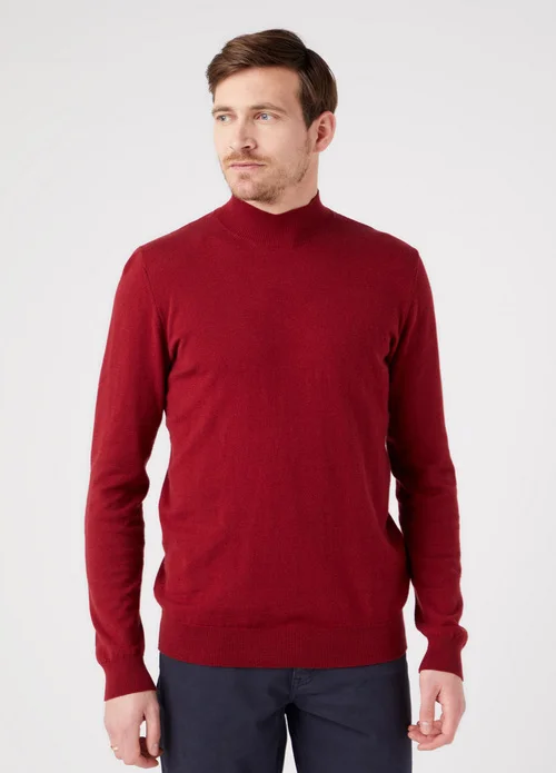 Wrangler Seasonal Knit Rhubarb Red