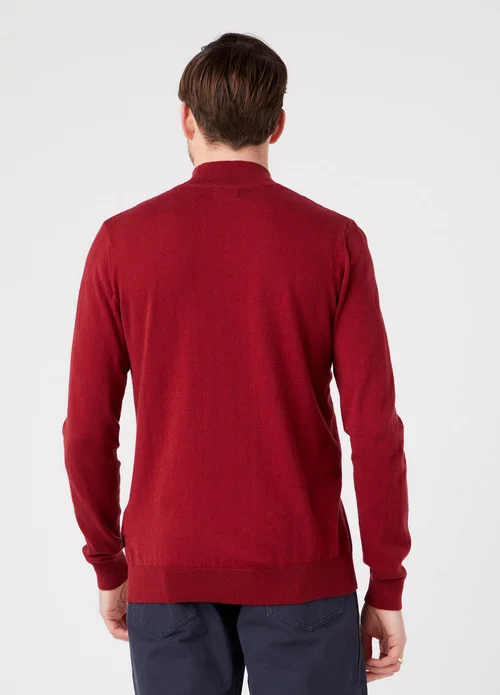 Wrangler Seasonal Knit Rhubarb Red