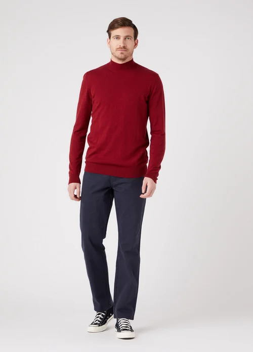 Wrangler Seasonal Knit Rhubarb Red