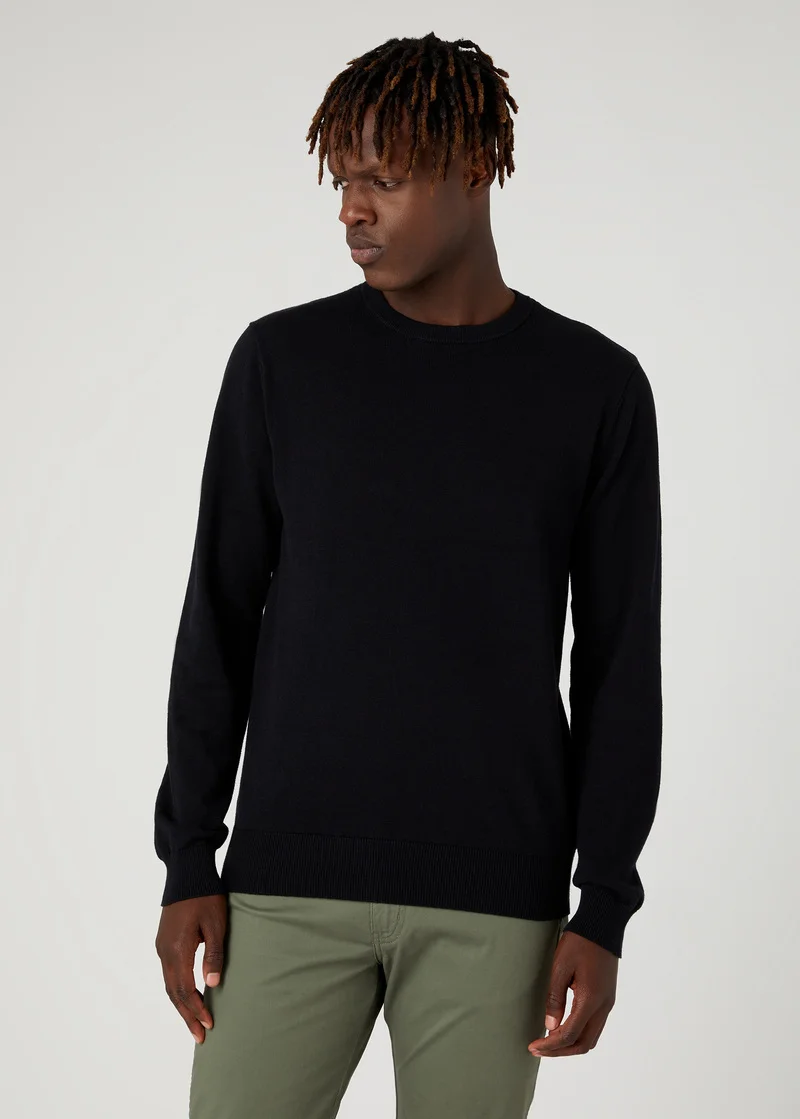 Wrangler Crewneck Knit Black