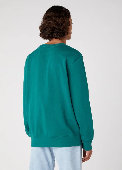 Wrangler Crew Neck Bayberry Green