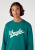 Wrangler Crew Neck Bayberry Green