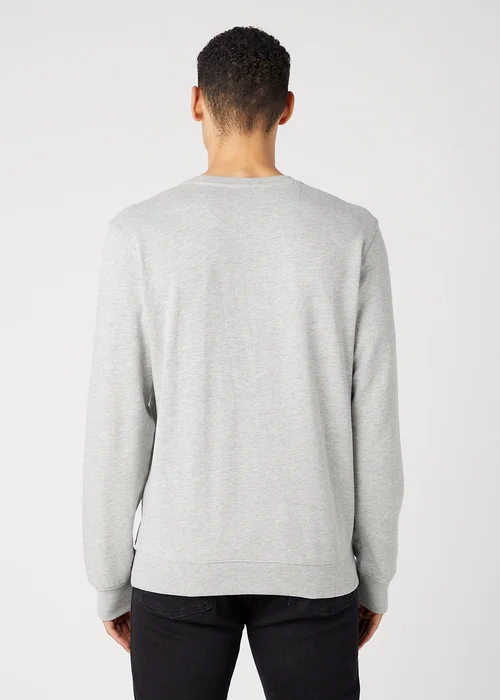 Wrangler Seasonal Crew Mid Grey Melee