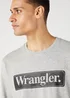 Wrangler Seasonal Crew Mid Grey Melee