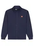 Wrangler Funnel Neck Zip Sws Real Navy