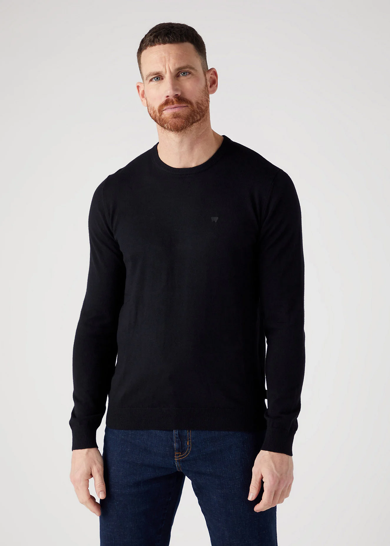 Wrangler Crewneck Knit Real Black