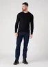 Wrangler Crewneck Knit Real Black