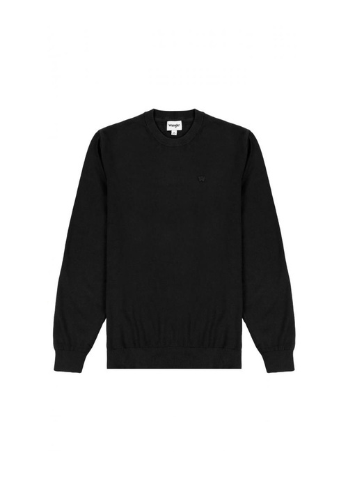 Wrangler Crewneck Knit Real Black - W8A02P101