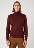 Wrangler Roll Neck Knit Dahlia