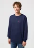 Wrangler Sign Off Crew Navy