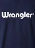 Wrangler Logo Crew Sweat Navy
